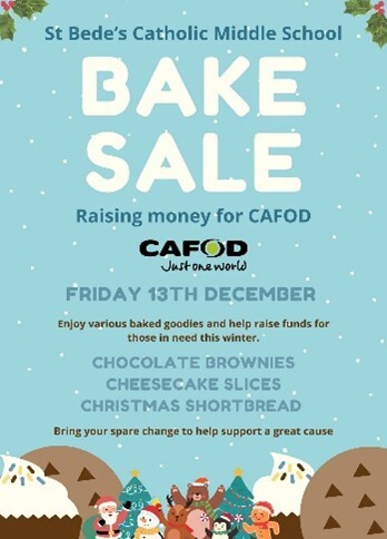 Bake Sale CAFOD